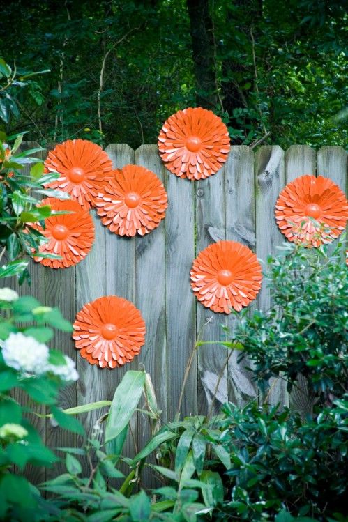 Bold Orange Flower Wall Art