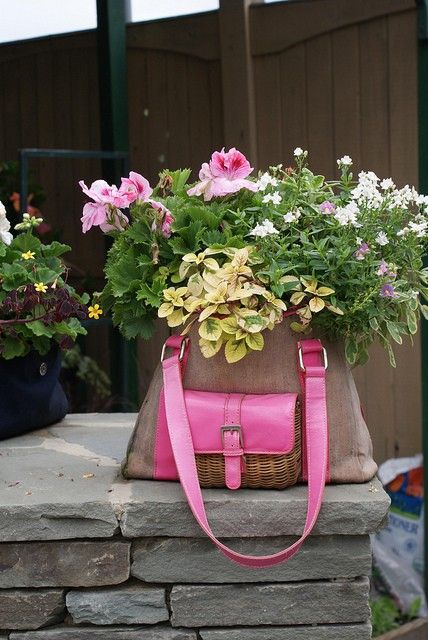 Chic Tote Bag Planter