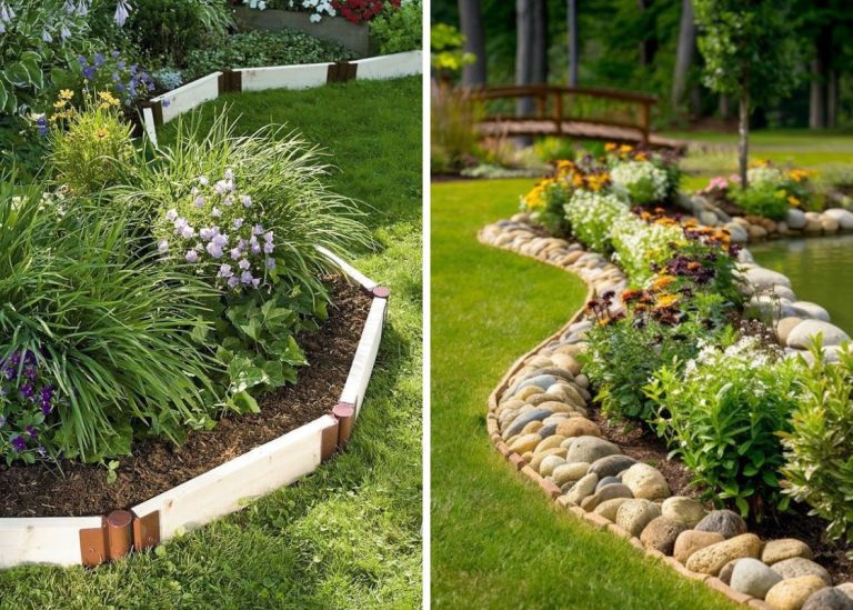 25 Brilliant and Budget-Friendly DIY Edging Ideas to Transform Your Garden