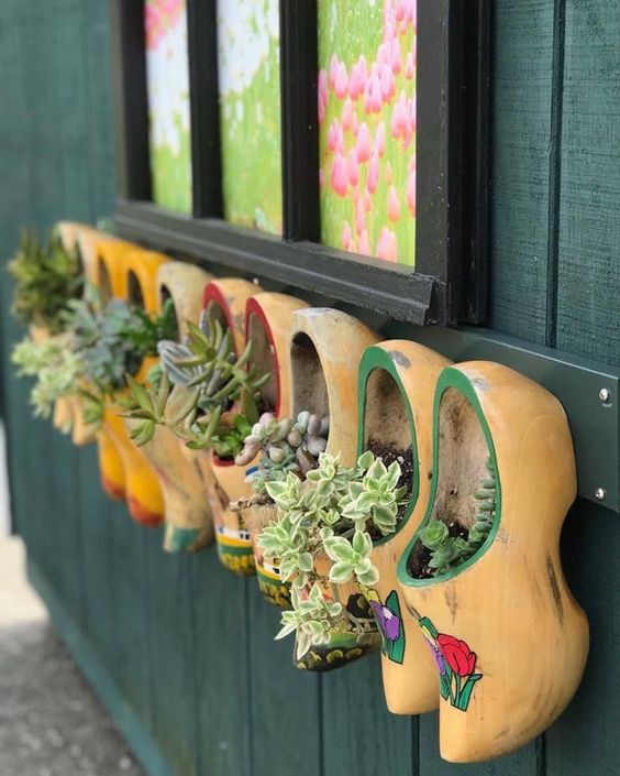 Quirky Clog Succulent Planters