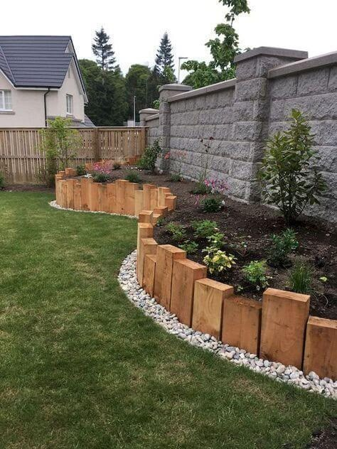 Rustic Wooden Raised Garden Bed Design