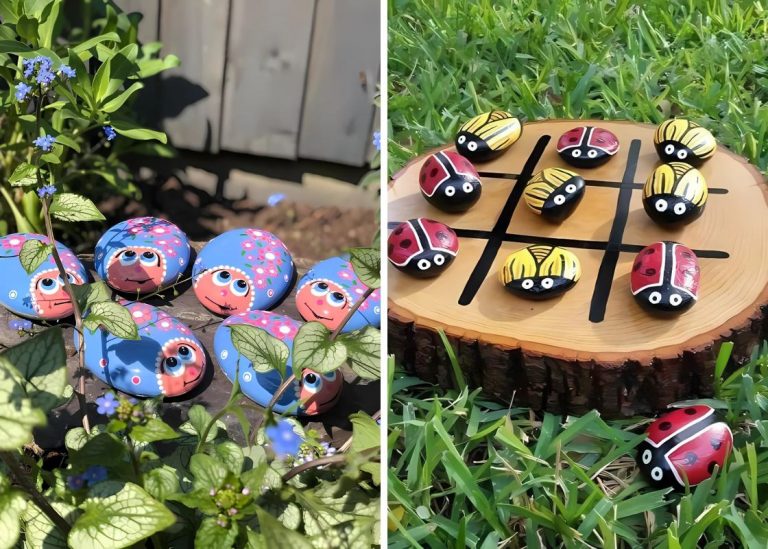 Top 25 Painted Pebble Garden Art Ideas to Spark Your Creativity