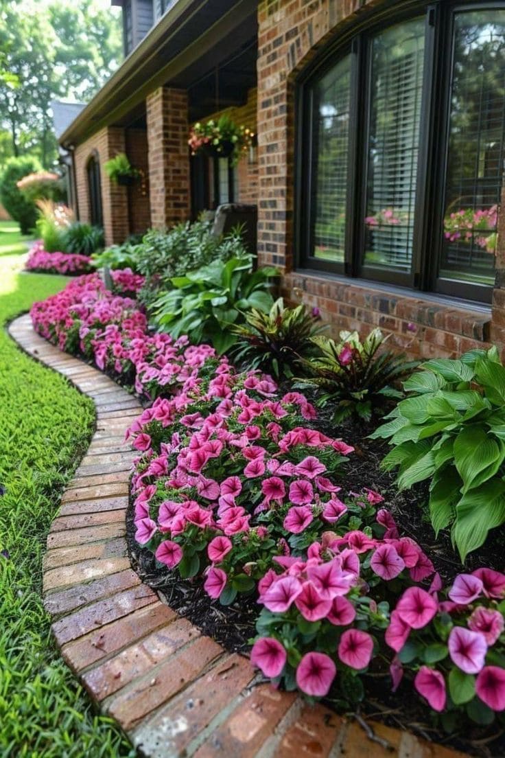 Charming Petunia Edging