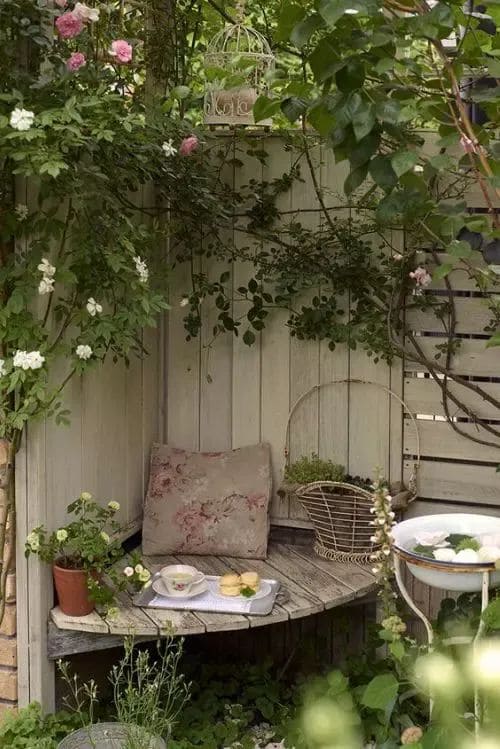 Charming Secret Garden Nook