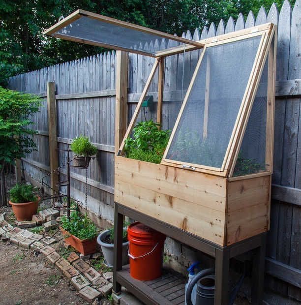 Elevated Cold Frame