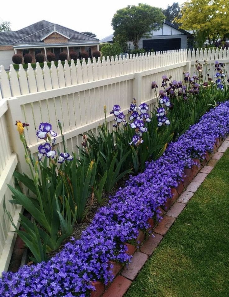 Iridescent Iris Border Delight