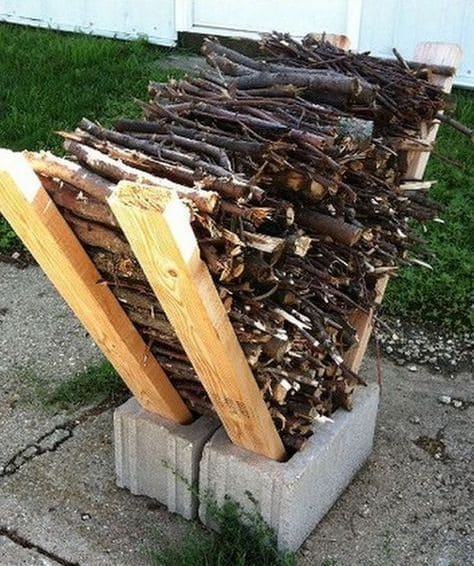 Practical and Stylish Firewood Holder