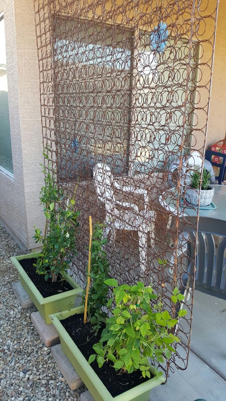 Springy Garden Trellis