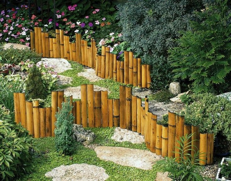 Bamboo Garden Border of Elegance