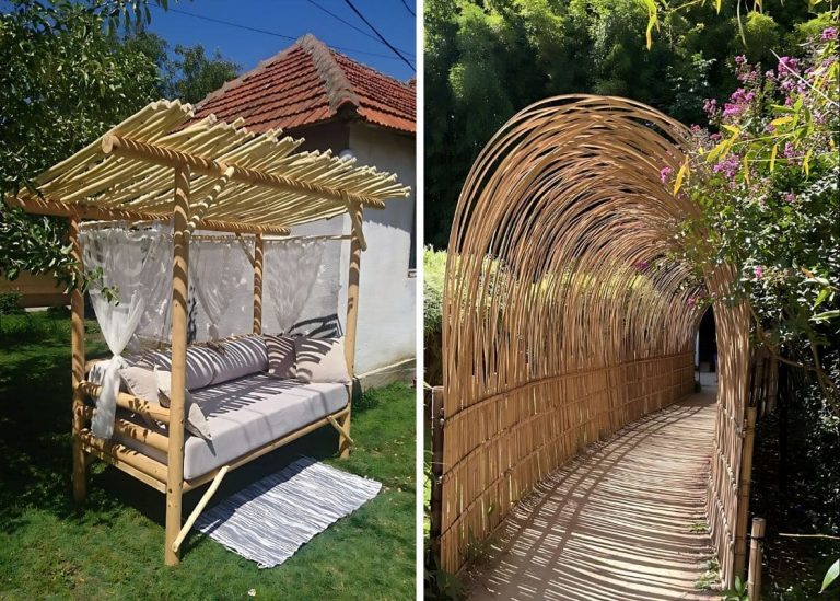 24 Creative Garden Projects with Bamboo You Can Easily Try