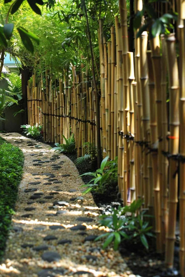 Bamboo Hedge of Elegance