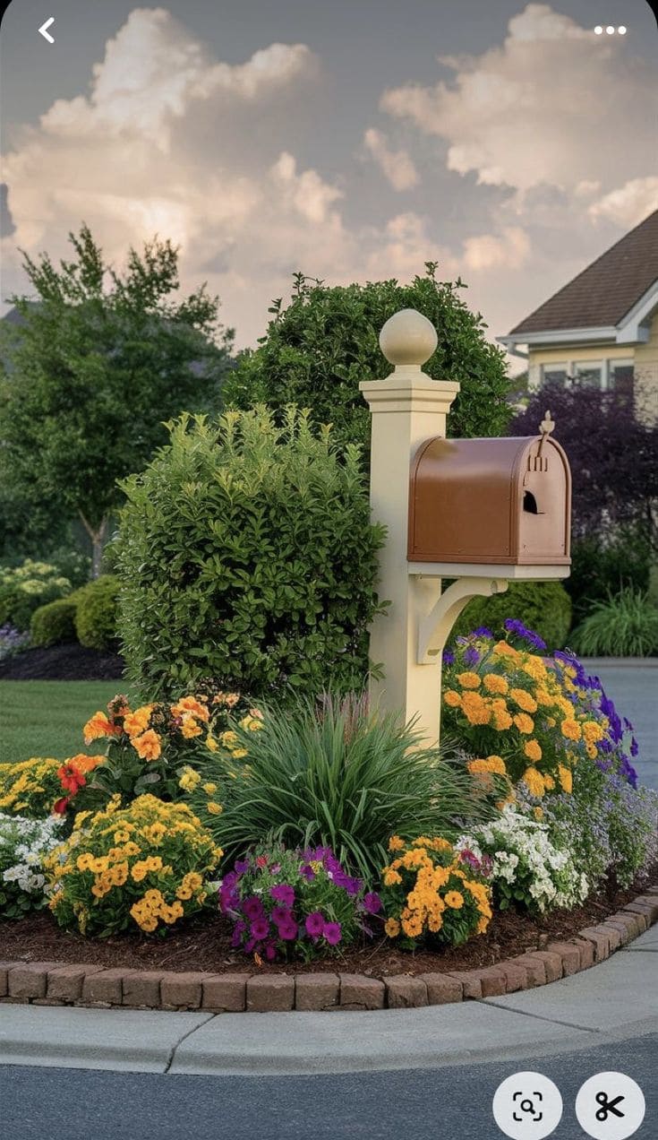 Beautiful Mailbox Garden Design