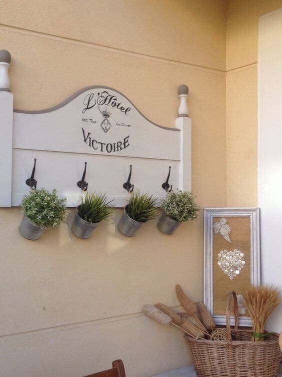 Elegant French-Inspired Wall Garden Decor