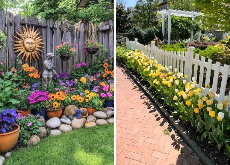 Top 24 Fence Landscape Decor Ideas That Make Your Garden Vibrant