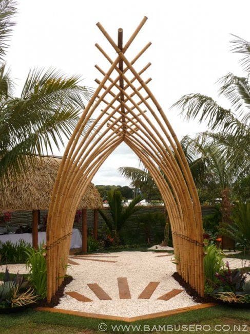 Majestic Bamboo Archway