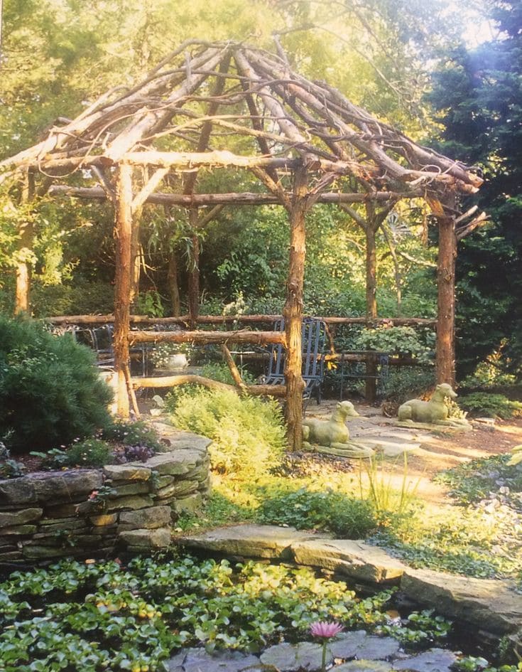 Twiggy Garden Pergola