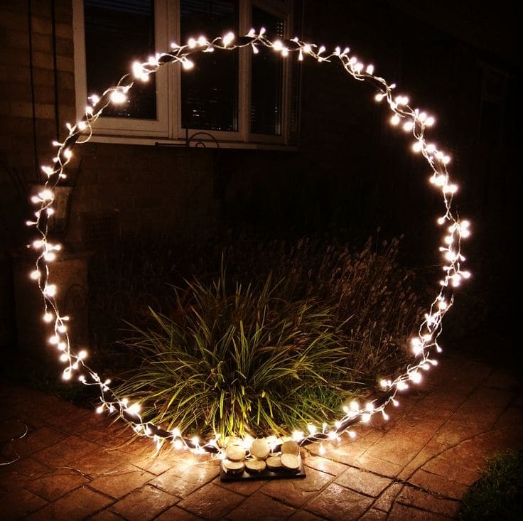 Ethereal Circle Lights for Magical Spaces