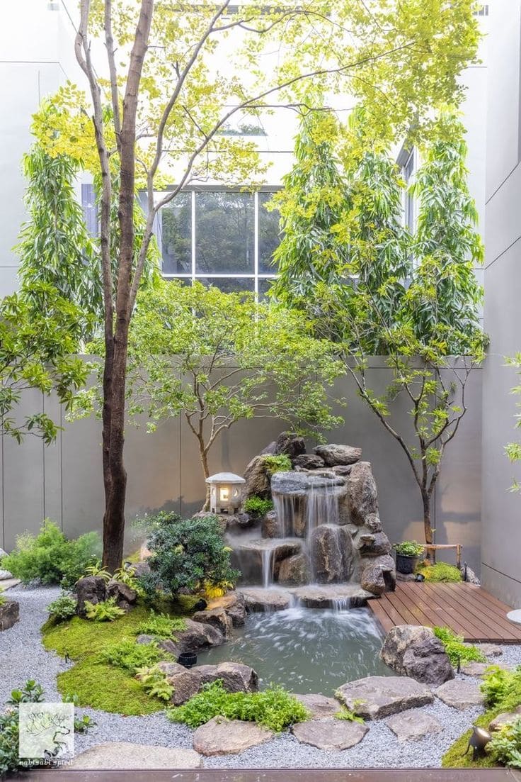 Serene Cascading Oasis for Your Garden