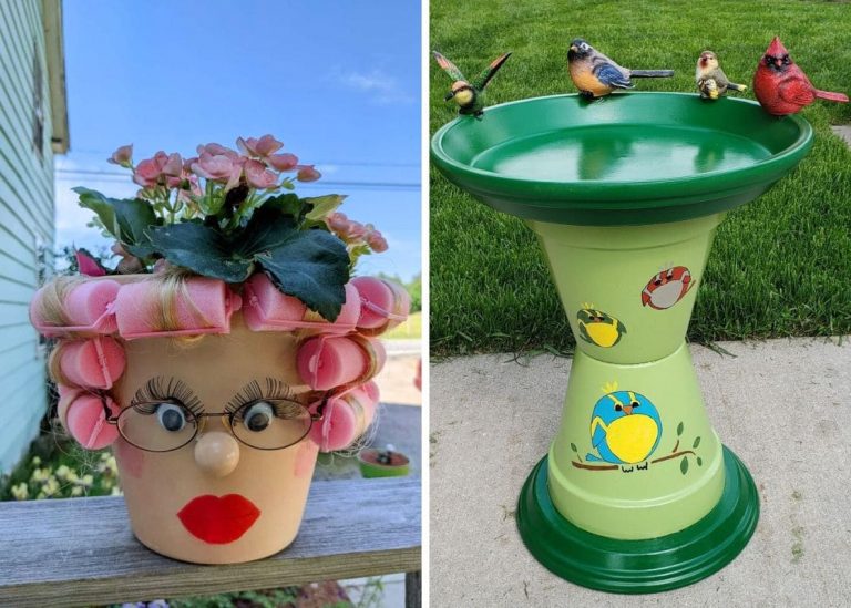 Top 22 Colorful Clay Pot Craft Ideas to Brighten Your Lively Garden