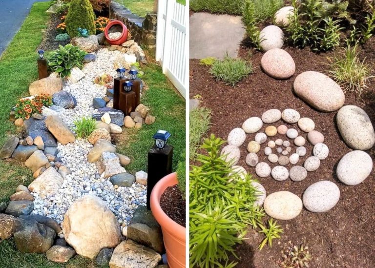 23 Small Rock Landscape Ideas for a Low-Maintenance Garden