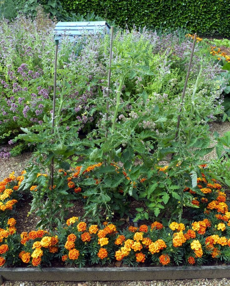 Marigolds and All Vegetables