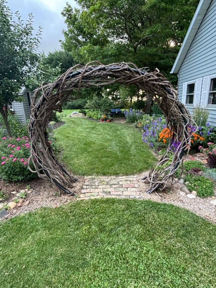 Twisted Vine Garden Archway