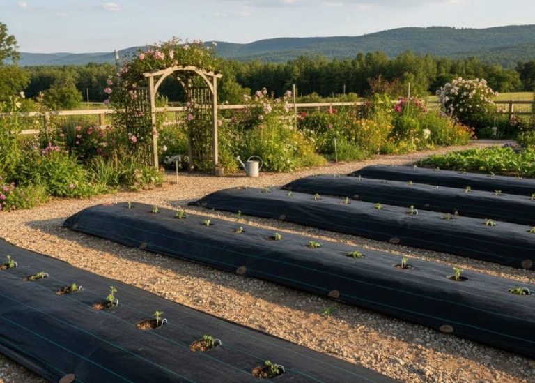 I Switched From Plastic to Fabric Covers for My Garden Beds