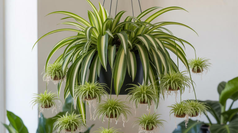 How to Make Spider Plant Produce More Babies (Spiderettes) Naturally